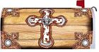 Custom Decor Western Cross Mailbox Makeover Vinyl Magnetic Cover Decorative Covers 683963235766