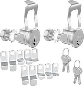 Cymgjhnsde 768807352363 Mailbox Lock 2 Pack Universal Front Door And Curbside Locks With Keys Re