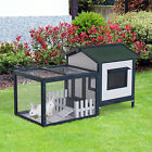 D51-035 Unbranded Rabbit Hutch Outdoor Run