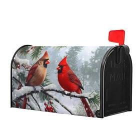 H6yljy8l240729zwu7a969 Dacawin Cardinal Bird Mailbox Cover Winter Large Covers Christmas Mag