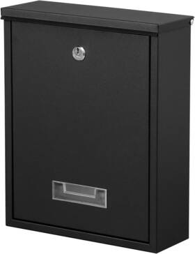 Dalmbox 445002281256 Locking Mailbox Wall Mount Mounted With Key Lock Large