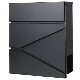 B08318n7m3 Decaller Metal Wall Mounted Mailboxes With Key Lock Large Mail Box Newspaper Com
