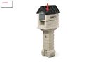Decor Weather Face Home Letterbox Stone Rustic Mailbox Realistic Postbox Slot