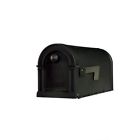 Pm000b01 Decorative Mailbox Gibraltar Mailboxes Lincoln Black Post-mount Plastic