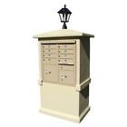 176816 Decorative Tall Mailbox Id Column Cbu Stucco Center