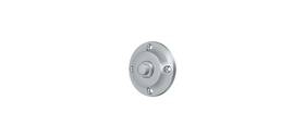 Bbr213u26d Deltana Bell Button Round Contemporary In Brushed Chrome