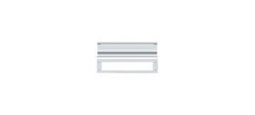 Ms0030u26 Deltana Mail Slot Hd In Polished Chrome