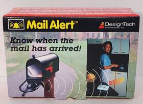 Designtech 30055 Mail Alert Model No. Know When The Has Arrived - New