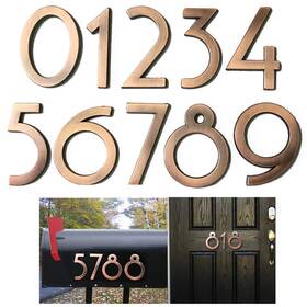 Diggoo B09xxdsz2j 20 Pack Mailbox Numbers 0-9 4 Inch High Door Address Stickers