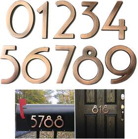 Cl273-16 Diggoo 20 Pack Mailbox Numbers 0-9 4 Inch High Door Address Stickers F