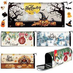 Dug-dispowreath-0989 Dispowreath 4pack Mailbox 18x21 Spring Easter Christmas Winter Outdoor Decor