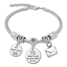 Heuskey02914 Dlaekua Gifts For Lady Jewelry Carrier Postal Worker Gift Appreciati
