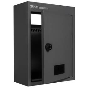 Doba 197988553397 Through The Wall Drop Box Heavy Duty Steel Mailbox With