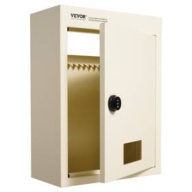 Doba 197988554004 Through The Wall Drop Box Heavy Duty Steel Mailbox With