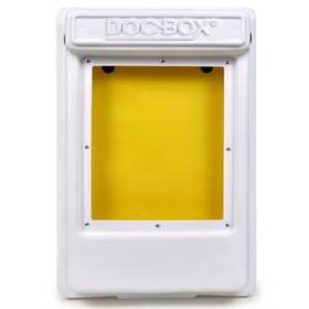 Doc-box 726084932746 11.5 Inch X 18.5 4 Outdoor/indoor Smaller Posting Permit Unit With