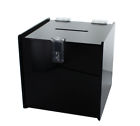Donationboxblk Azm Economy Black Deluxe Acrylic Donation Box Ballot Suggestion