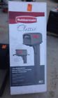 Cl1000 Double Classic Mailbox Plastic Combo Door Post Rubbermaid Gray