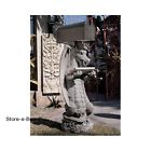 6119337556 Dragon Mailbox Post Statue Resin Stone Look Yard Gift Myth Mail House Newspaper