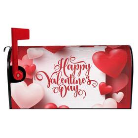 Dujiea 908680462000 Valentines Day Mailbox Wrap Waterproof Post Box Cover 25.5x21 Farmhouse Decor