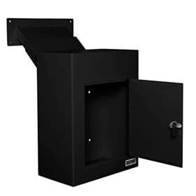D700 Durabox 675900589773 Through The Wall Drop Box Tubular Key Locking Secure Mailbox Wit