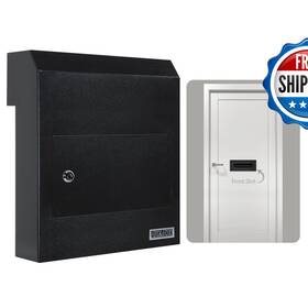 Durabox B07sywl54t Through-the-door Drop Deposit Safe 12 X 6 15 - Heavy Duty Steel