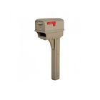 Duty Large Access Tan Set Post Mocha Combo Mailbox Plastic Door Heavy Rear