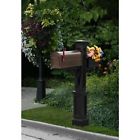 Duty Mailbox Planter Arm Sturdy Post Install Functional Black Easy Heavy