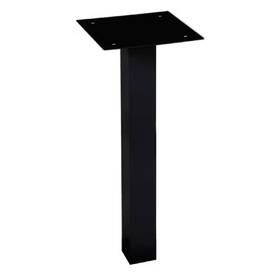 Dvault 711181609813 In-ground Mailbox Post For Parcel Protector Vault In Black