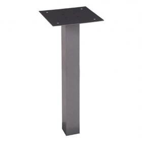 Dvu0050pi-2 Dvault Mailbox Post 4 Inch X4 X30 In-ground In Gray With Corrosion Resistant Durable