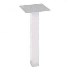 Dvu0050pi-3 Dvault Mailbox Post In-ground Protector Parcel Vault Aluminum White Coat Finish