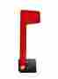 Dvrflm-1 Dvault Heavy Duty Steel Mailbox Replacement Flag Kit