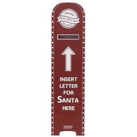 Dyno X4pd316-1 Red/white Mailbox Letter Porch Sign 40 Inch