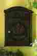 E6bz Ecco Victorian Style Aluminum Locking Wall Mount Mailbox In Bronze