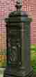 E8bz Ecco Victorian Style Tower Mailbox In Bronze Free Shipping Brand New
