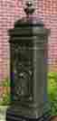 E8bz-thumb Ecco Victorian Style Metal Tower Mailbox Bronze Finish Thumbnail Latch E8bz