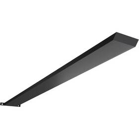 Ekena Millwork 313113779795 2-1/2 Inch X 32 Countertop Island Steel Powder Coated Black Heavy-duty Bracke
