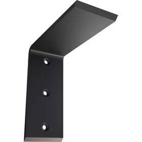 Ekena Millwork 726084328150 2-1/2 Inch X 6 Countertop Support Steel Powder Coated Black Heavy-dut