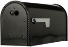 Em160b00 Gibraltar Mailboxes Edwards Black Steel Mailbox Large With 0046462010348