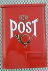 English Mailbox Mail Style Sweden - Swedish Red Post Danish
