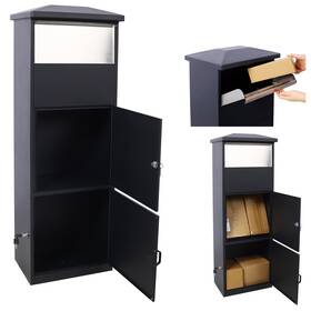 Esddg 699975287754 Large Package Delivery Box Outside Lockable Parcel Storage Drop