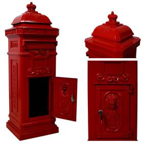 Etsg 699921712774 Large Locking Mailbox Aluminum Mail Box Postal Security Heavy Duty