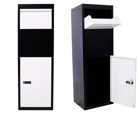 Etsg 699984074253 Package Delivery Boxes Galvanized Steel Parcel Mailbox With Code Lock And Hardware