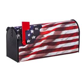 Evergreen 313105251254 18 Inch X 21 Nylon America In Motion Magnetic Mailbox Cover