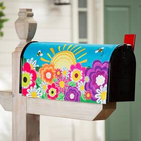 56858 Evergreen Flag & Garden 56861 Hello Sunshine Mailbox Cover