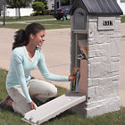 Extra Large Storage Mail Mailbox Locking Home Secure Packages Yard Letters