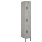 53168gy-a Extra Salsbury 53168gy- Locker Tier Standard Wide Metal Triple