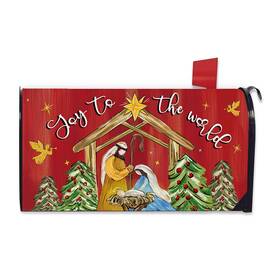 Fbcoo 734730959245 Christmas Nativity Christian Mailbox Cover Magnetic Standard Size 21 Inch X1