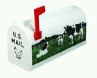 Fence Dairy Farm Colors Decorative Rich Mailbox Country Cows Post Crafted Scene
