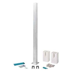 Fiberon 844219030973 Universal Outdoor Heavy Duty Durable Post Sleeve Surface Mount Kit