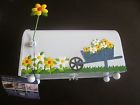 Figi Metal Garden Floral 3d Mini Small Mailbox Desktop Home Office Playhouse Nwt 092626481981